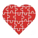 1497-heart puzzle